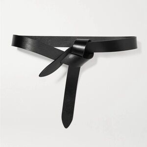 Isabel Marant Black Lecce Wrap Belt